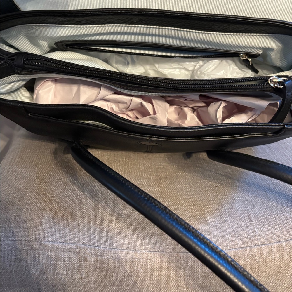 RADLEY London Pebble Leather Shoulder Bag - Burnham Beeches - Black - Picture 6 of 6